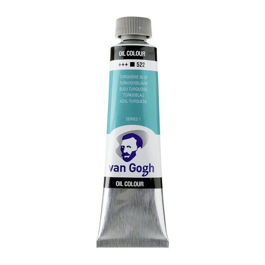 PINTURA AL OLEO VAN GOGH 40 ML AZUL TURQUESA 16531