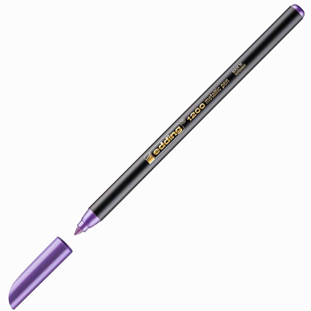 ROTULADOR EDDING METALICO P. FIBRA 1-3MM VIOLETA 61-E-1200-78