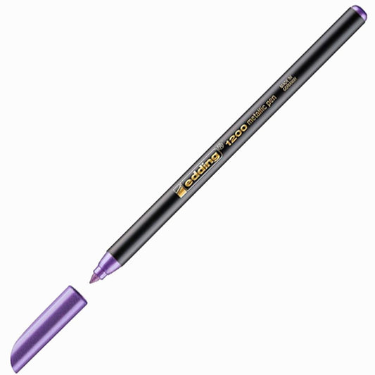 ROTULADOR EDDING METALICO P. FIBRA 1-3MM VIOLETA 61-E-1200-78