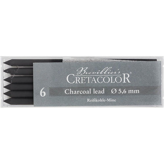 MINAS 5.6MM CRETACOLOR CARBONCILLO SUAVE EST.C6 ECC026001