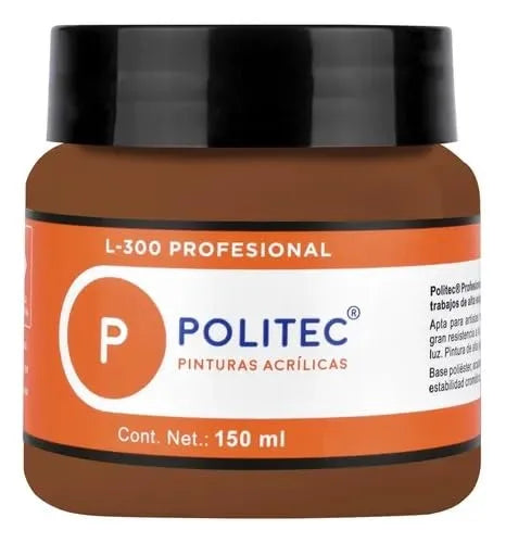 PINTURA POLITEC L-300 PROF. 150ML 3117 SOMBRA NATURAL 30938