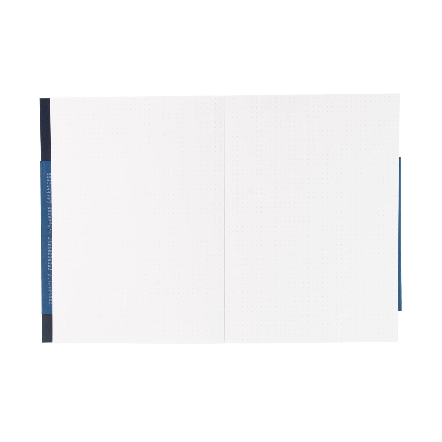 BLOCK FABRIANO ECOQUA PLUS GLUED A5 DOTS DARK BLUE 90 HOJAS 90G 561104