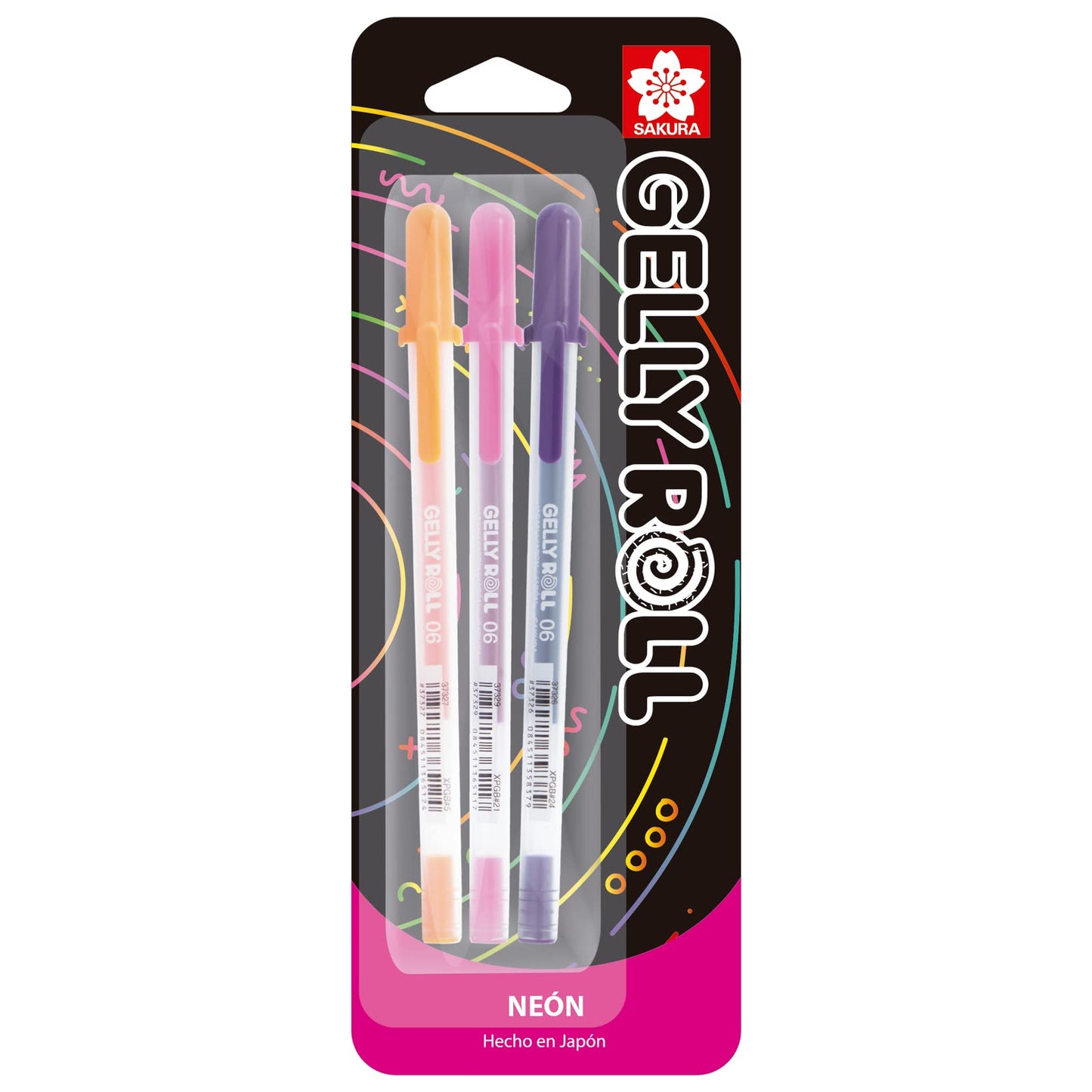 BOLIGRAFO SAKURA GELLY ROLL FINOS C3 COLORES SURTIDOS 22052