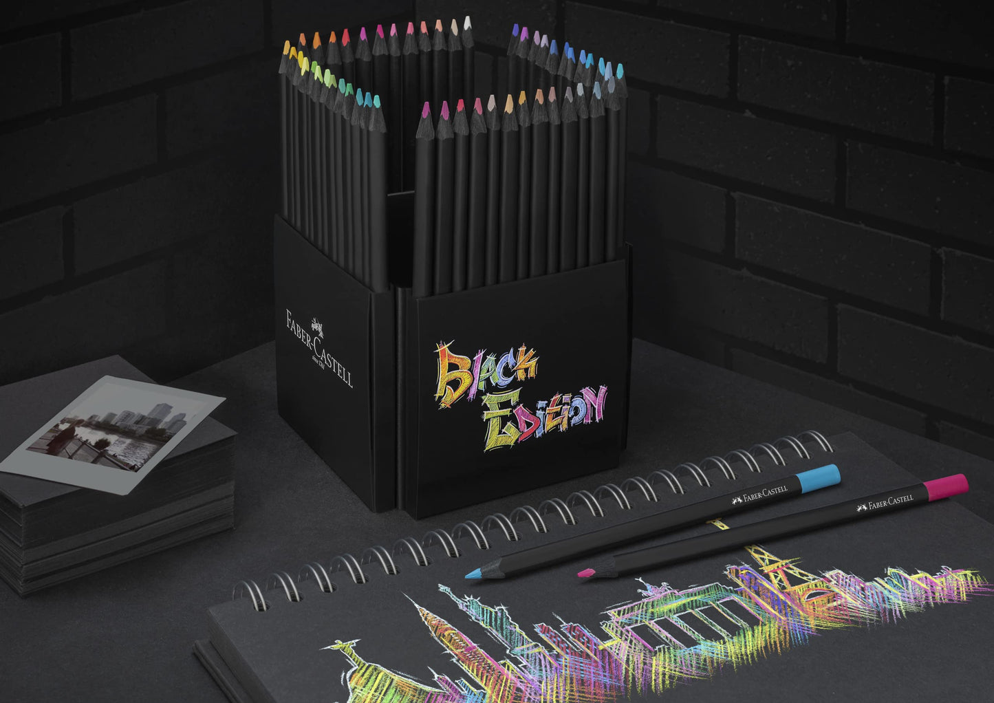 LAPIZ COLOR FC SUPER SOFT BLACK EDITION X50 116450