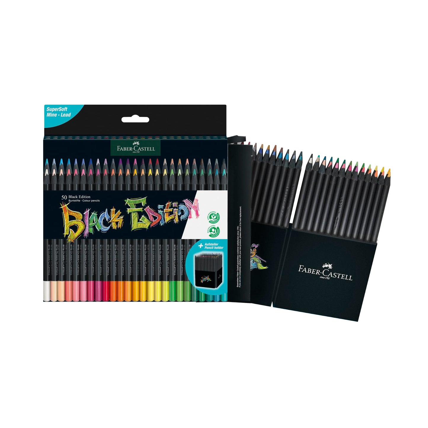 LAPIZ COLOR FC SUPER SOFT BLACK EDITION X50 116450