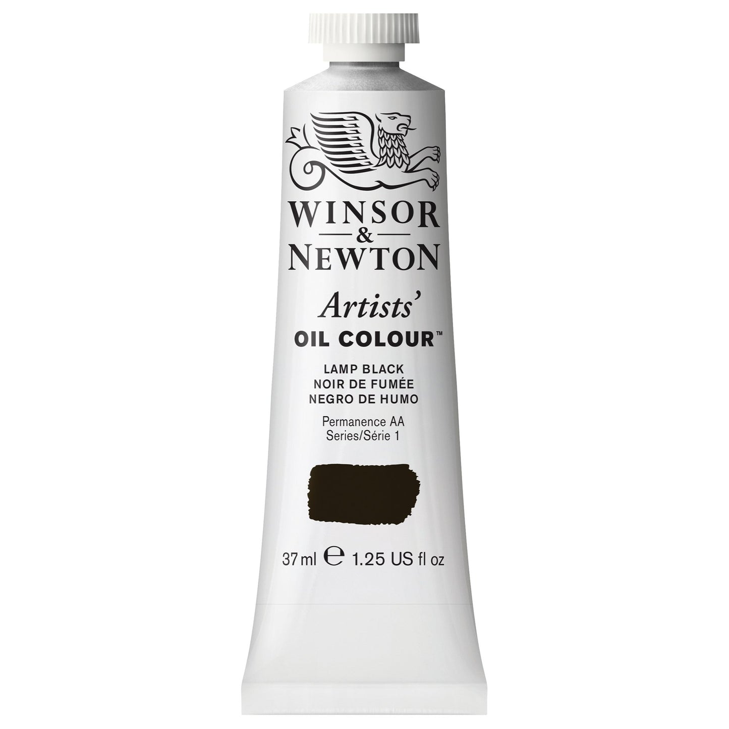 PINTURA AL OLEO W&N ARTISTS 37MLNEGRO HUMO S-1 NO 337 11138