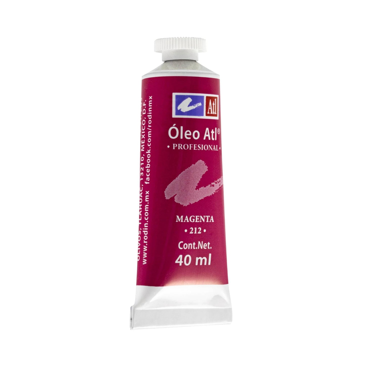 PINTURA AL OLEO ATL T-14 40ML MAGENTA NO 212 11475