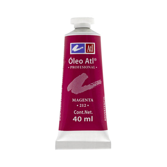 PINTURA AL OLEO ATL T-14 40ML MAGENTA NO 212 11475