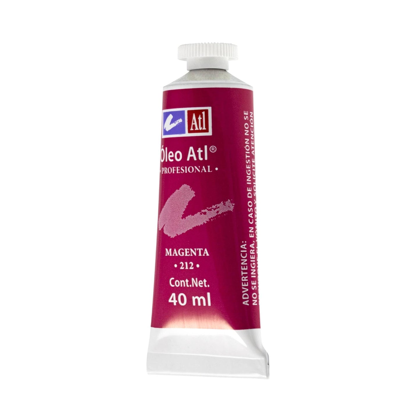 PINTURA AL OLEO ATL T-14 40ML MAGENTA NO 212 11475