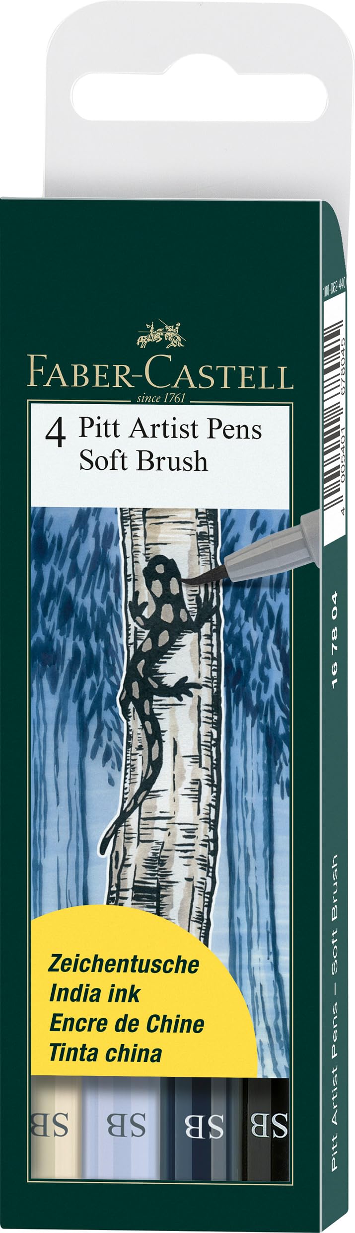Marcador FC Pitt Artis Pen Soft Brush x 4 167804
