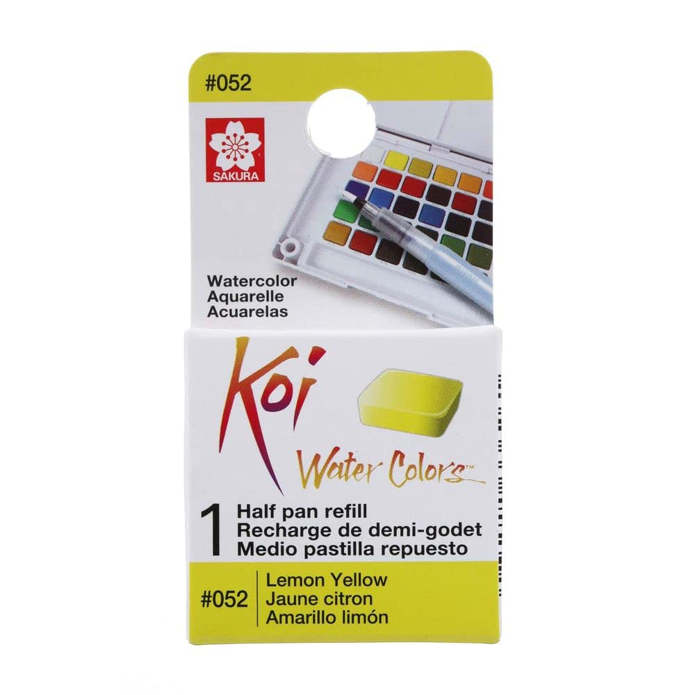 ACUARELA KOI EN PASTILLA LEMON YELLOW #052 22944