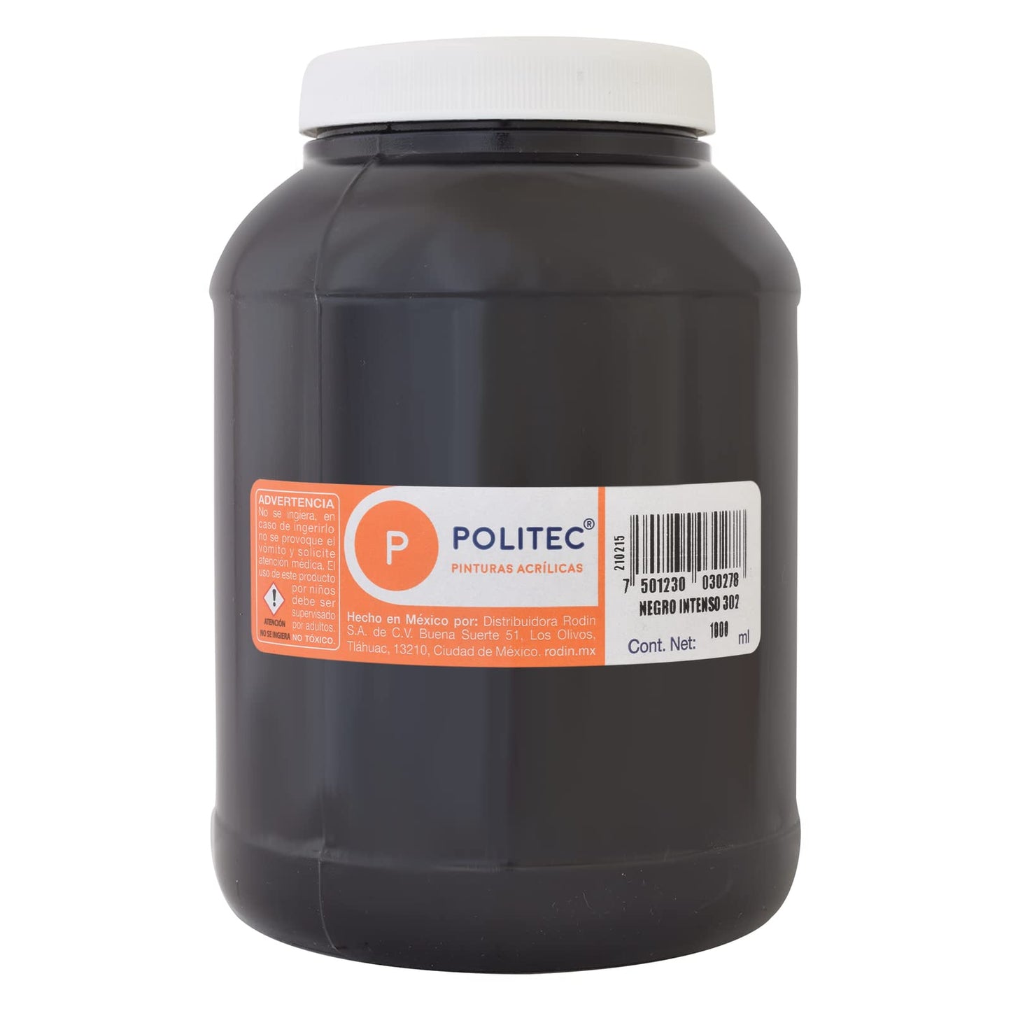 PINTURA POLITEC L-300 1000ML 302 NEGRO INTENSO 14115