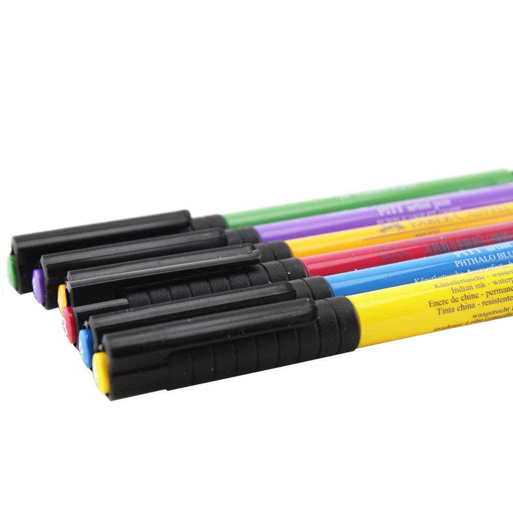 Marcador FC Pitt Artist Pen Set Brush Basic x 6 167103