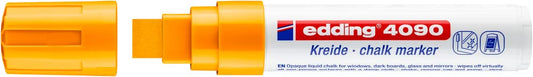 MARCADOR EDDING DE TIZA CRISTAL 4-12MM NARANJA NEON 61-E-4090-66