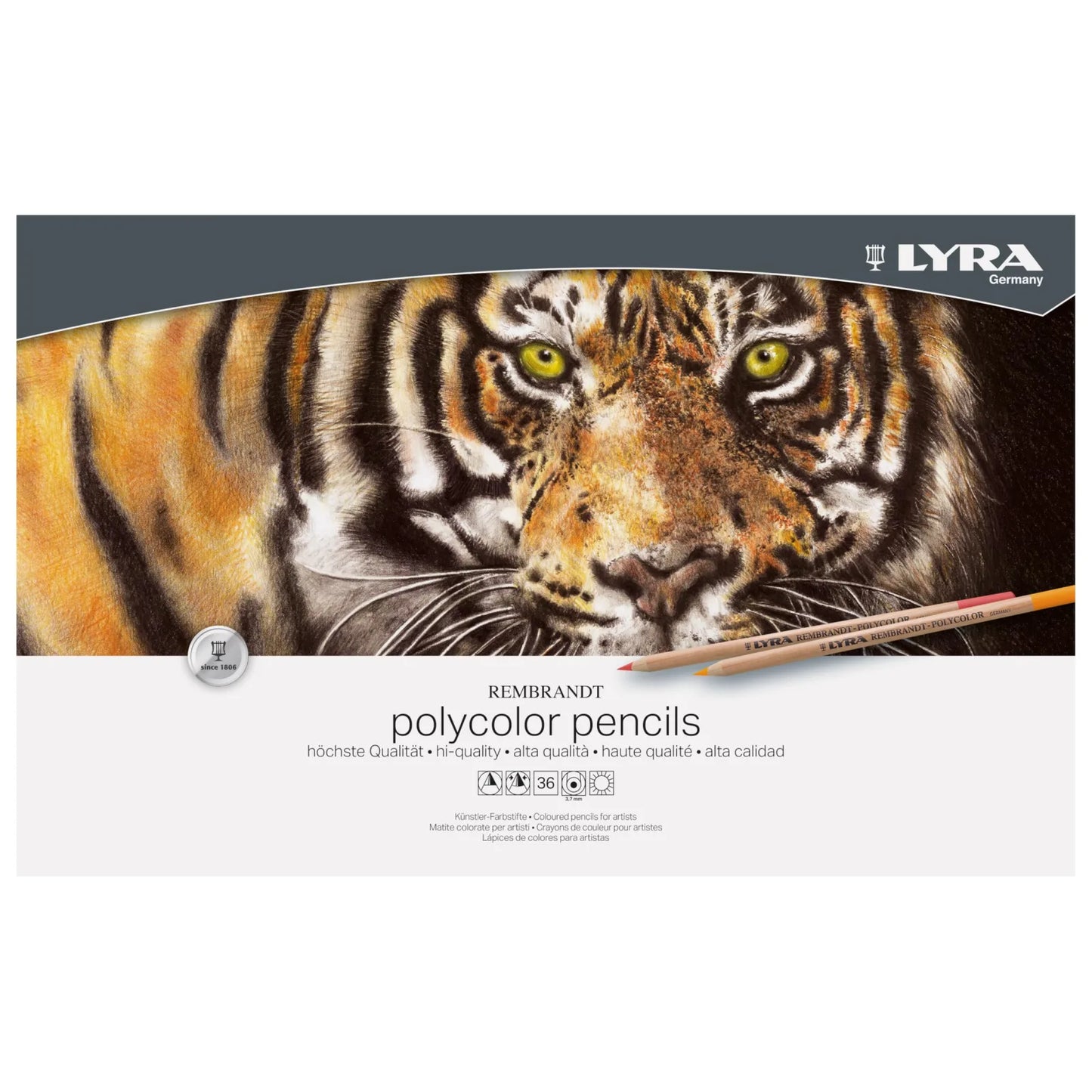LAPICES DE COLOR LYRA REMBRANDT POLYCOLOR C36 45350