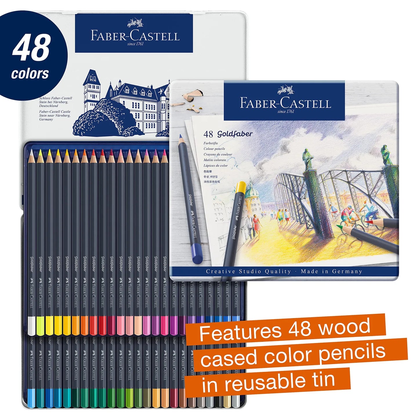 LAPIZ COLOR FC GOLDFABER X 48 114748