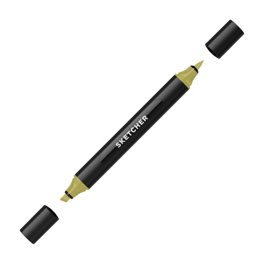 MARCADOR MOLOTOW SKETCHER P. BRUSH-CINCEL OLIVA CLARO 29100