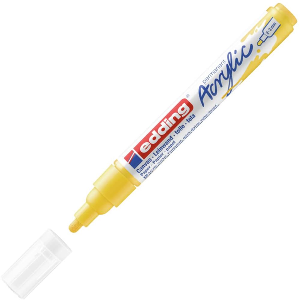 MARCADOR EDDING ACRYLIC 2-3mm AMARILLO 61-E-5100-905
