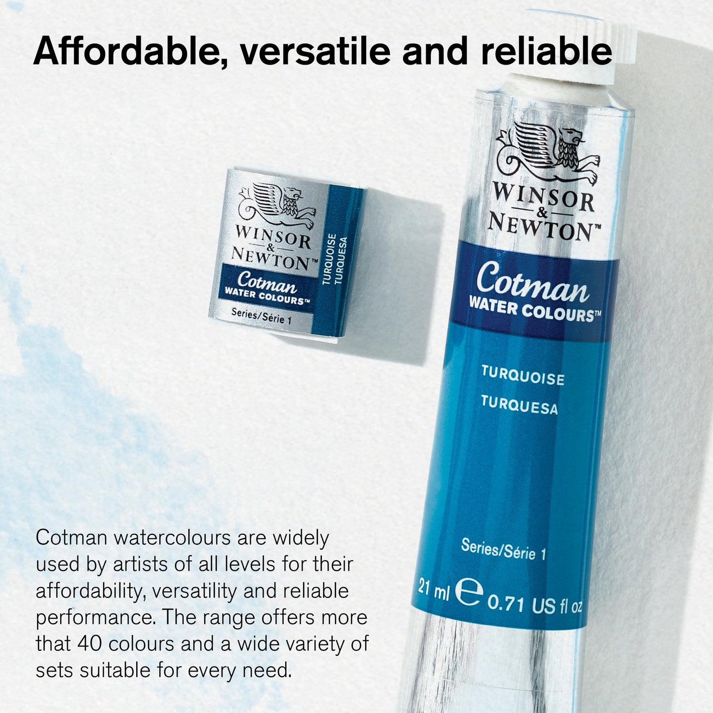 ACUARELA W&N COTMAN 8ML ROSA 502 10414