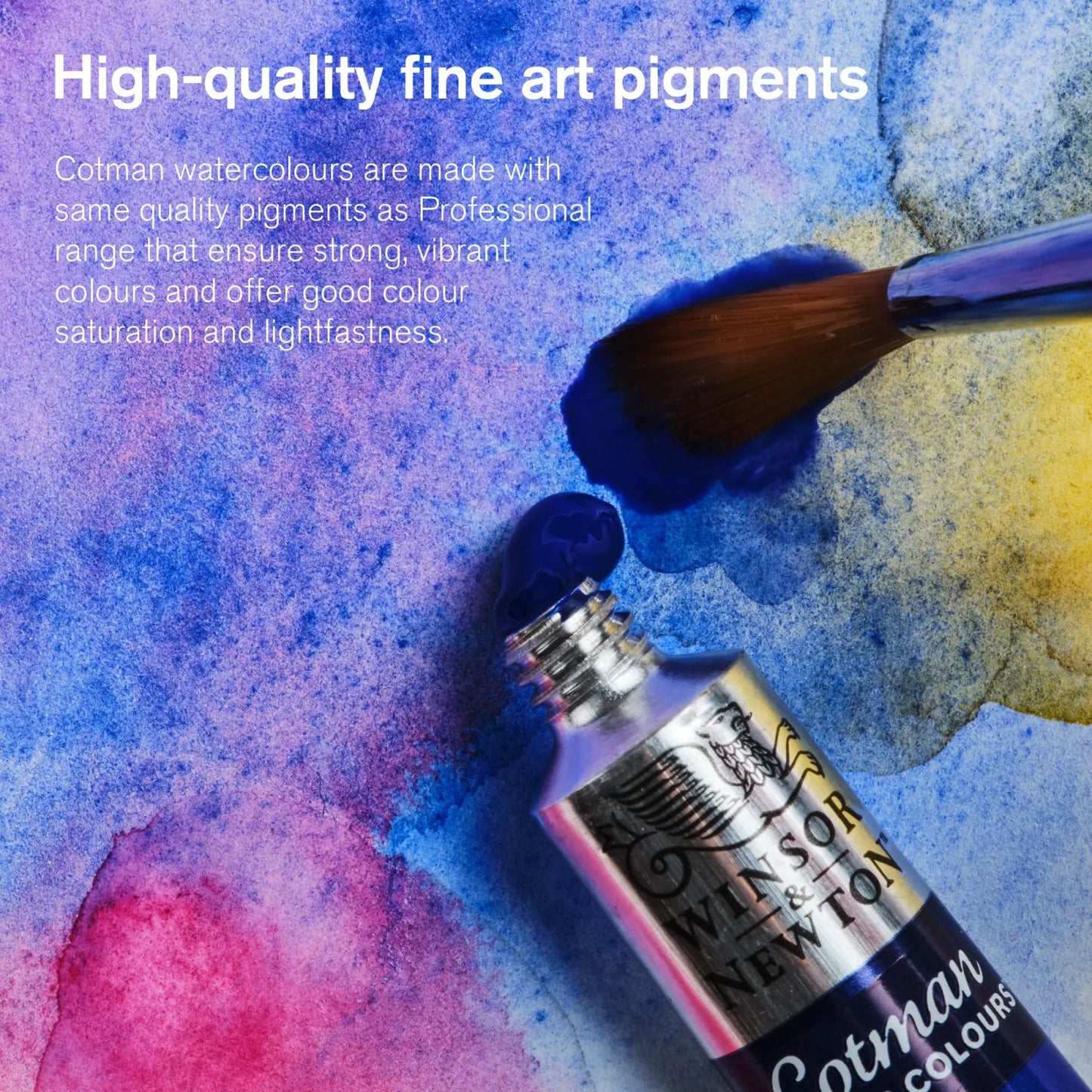 ACUARELA W&N COTMAN 8ML ROSA 502 10414