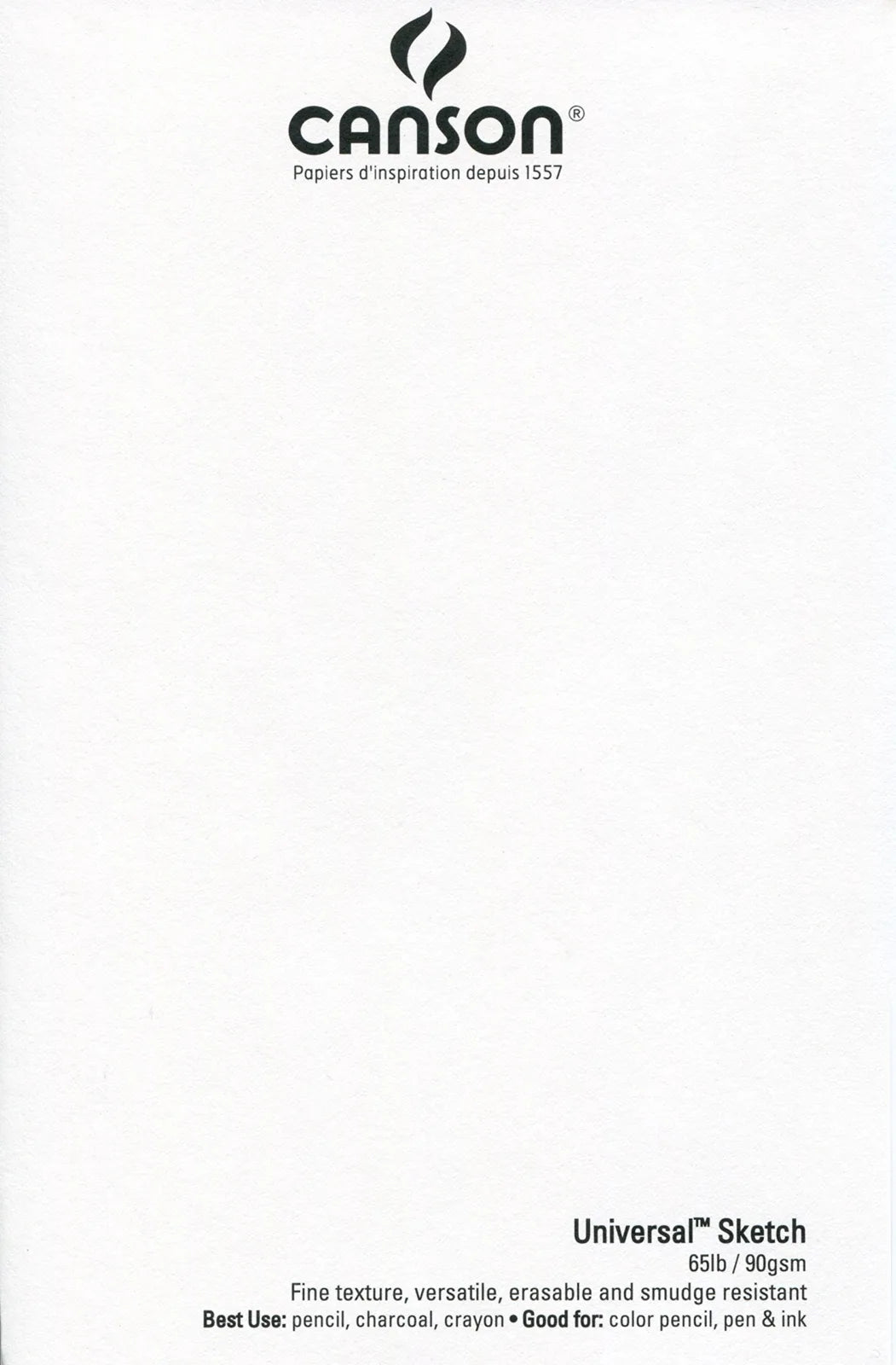 ALBUN CANSON UNIVERSAL SKETCH 27.9X35.6CM 100HJ 96G  57505