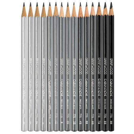 LAPIZ GRAFITO CARAN`D ARCHE ARTISTA GRAFWOOD 6B 73-775.256