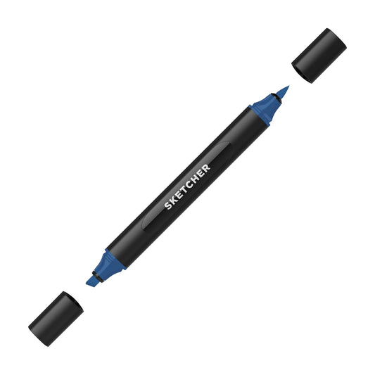 MARCADOR MOLOTOW SKETCHER P. BRUSH-CINCEL AZUL DE PRUSIA 29073
