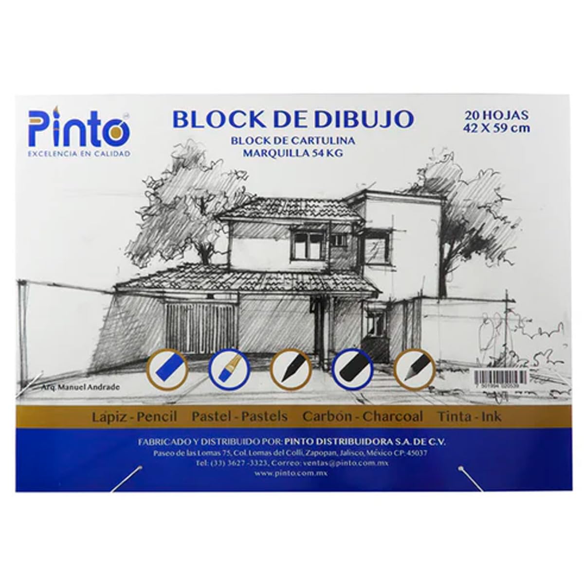 BLOCK PINTO MARQUILLA 42X59CM 20H 300005