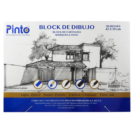 BLOCK PINTO MARQUILLA 42X59CM 20H 300005
