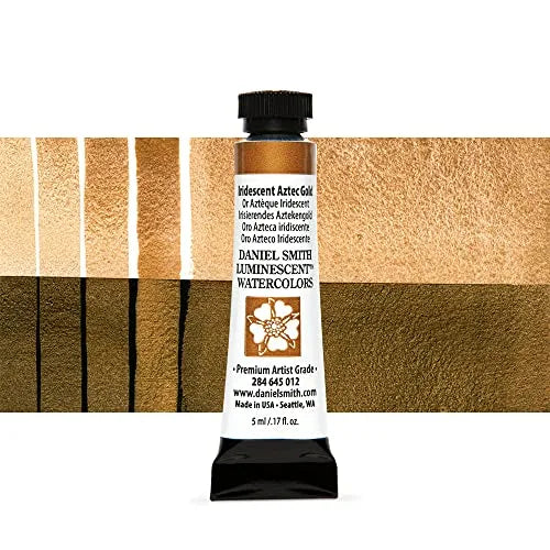 ACUARELA DANIEL SMITH 5ML IRIDESCENT AZTEC GOLD LUMINESCENT S1 30575