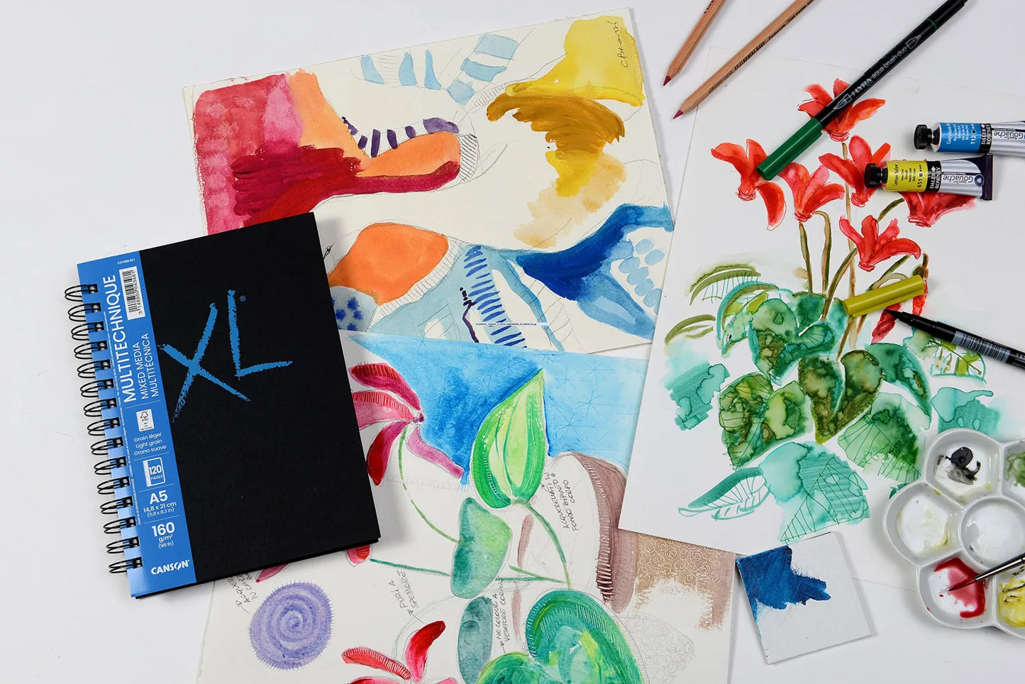 BLOCK CANSON BOOK XL MIX MEDIA A4 21X29.7CM 160G 120HJ 73707