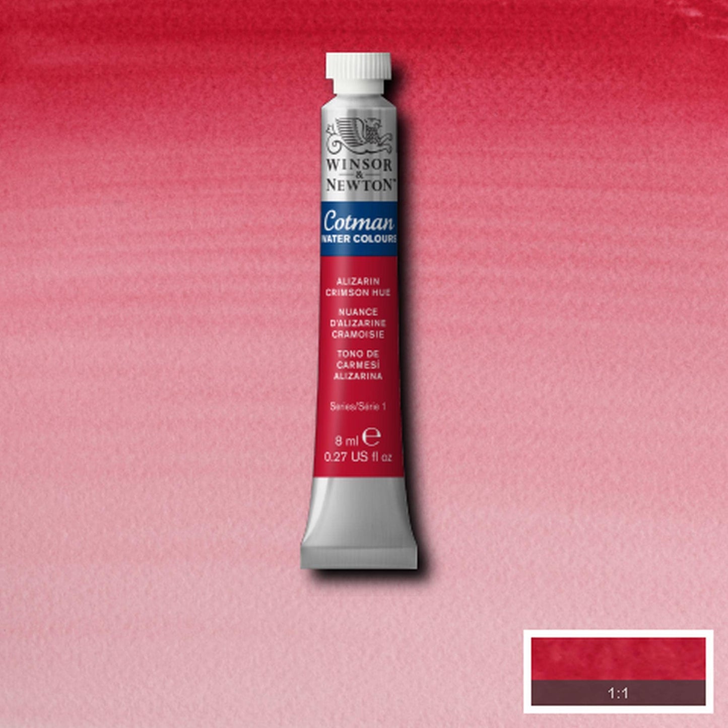 ACUARELA W&N COTMAN 8ML CARMESI 003 10387