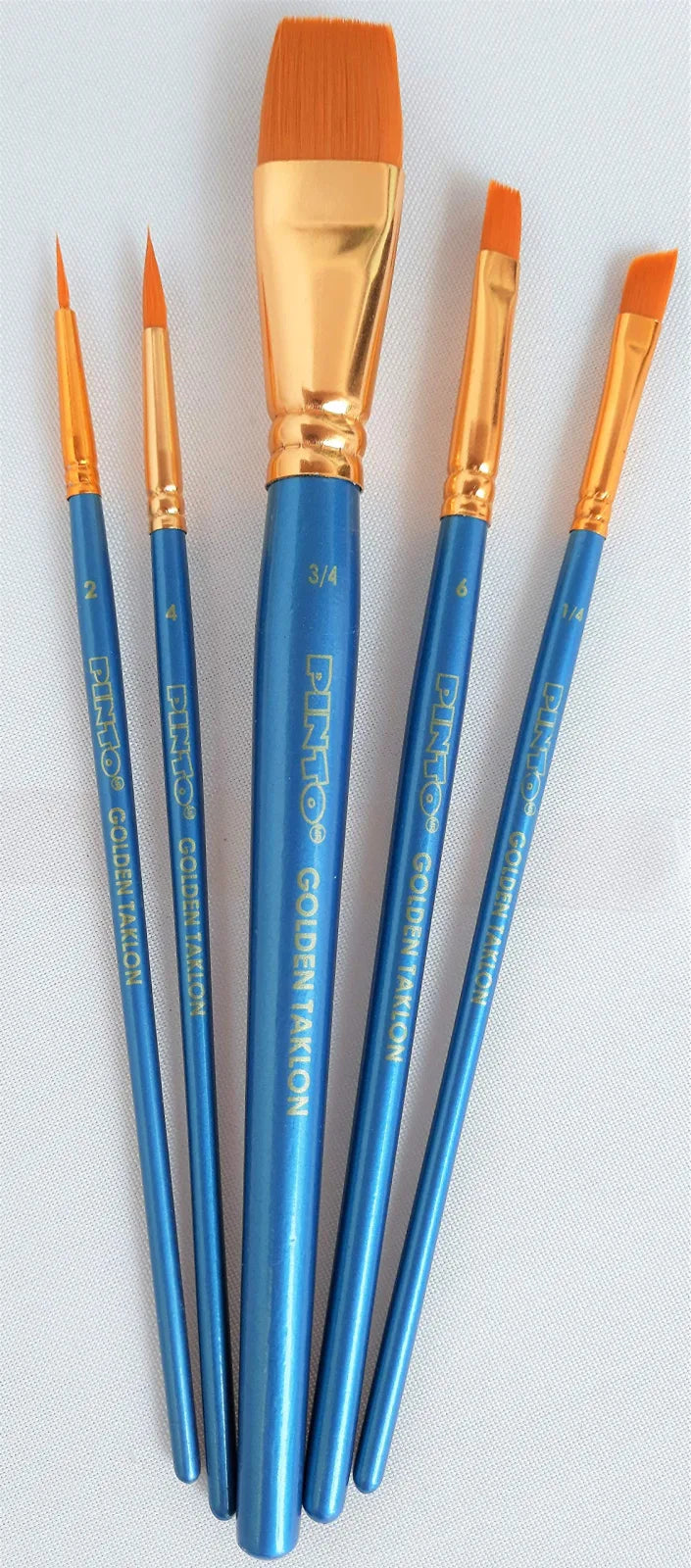 PINCEL PINTO SET PTV TAKLON DORADO 330023
