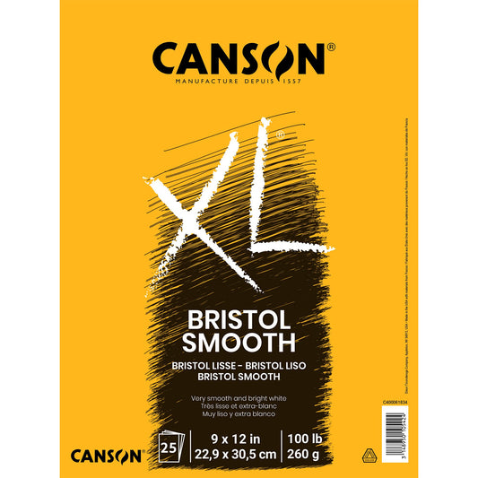 ALBUN CANSON XL BRISTOL 22.5X30.5 25HJ 260G 63273
