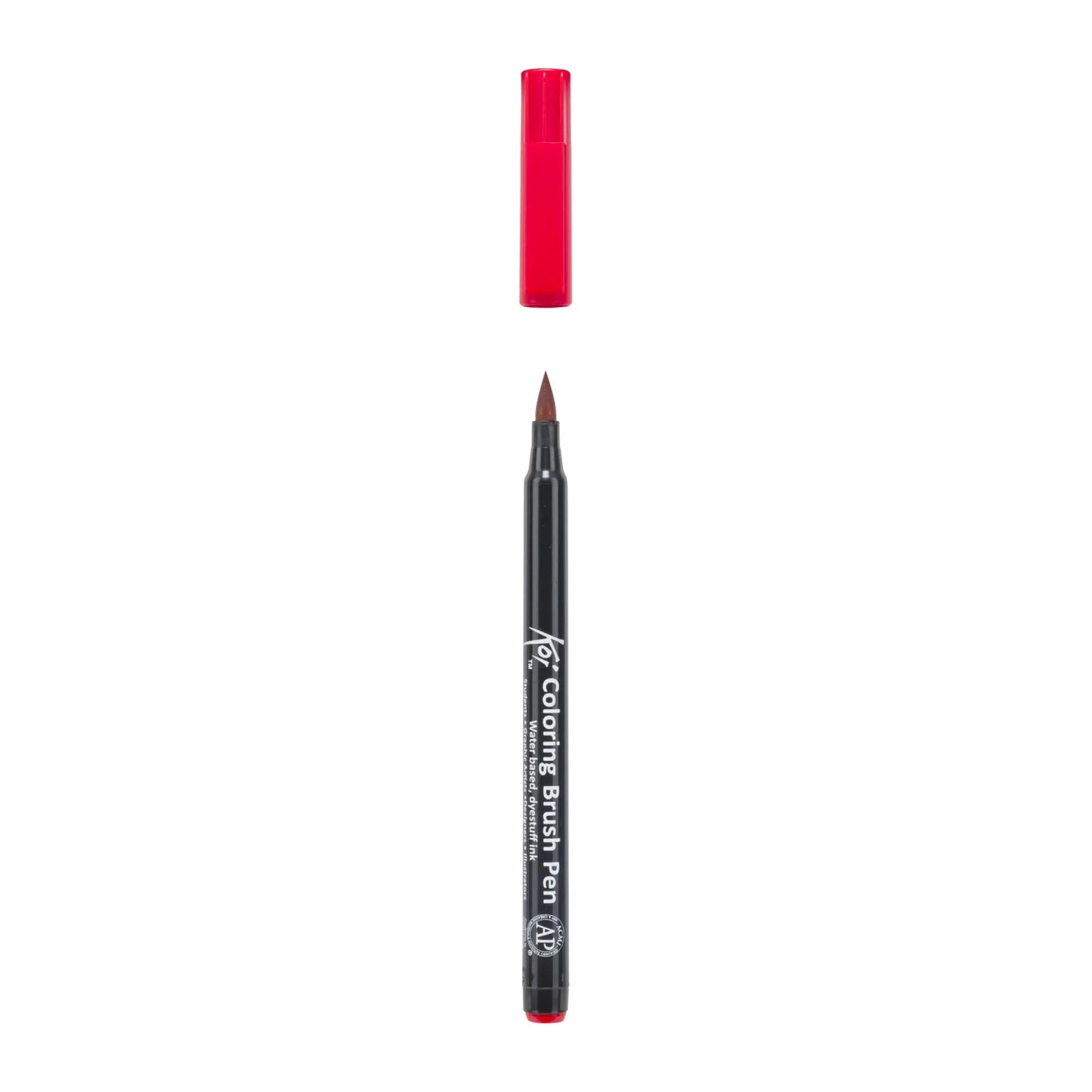 MARCADOR SAKURA KOI P. FLEXIBLE RED 22899