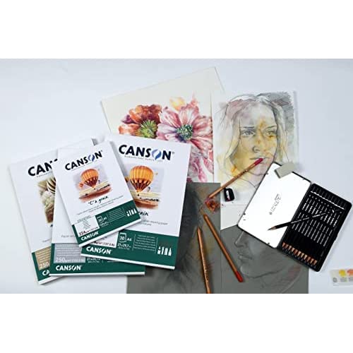 ALBUN CANSON CA GRAIN A3 29.7 X42CM 30HJ 180G 62957