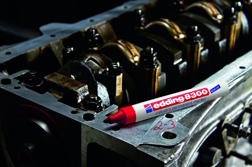 MARCADOR EDDING PERM. INDUSTRIAL ALUMINIO P.CONICA 1.5-3MM NEGRO 61-E-8300-01