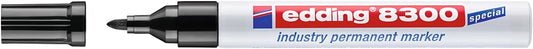 MARCADOR EDDING PERM. INDUSTRIAL ALUMINIO P.CONICA 1.5-3MM NEGRO 61-E-8300-01