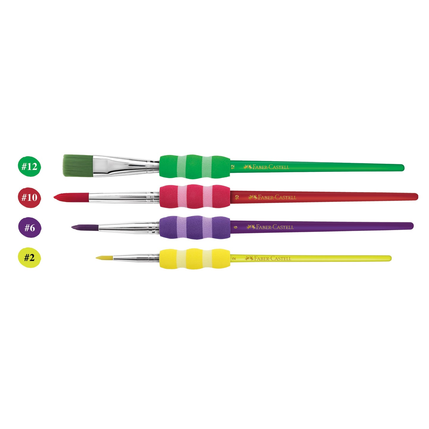 Pinceles FC Grip Blister x 4 181600