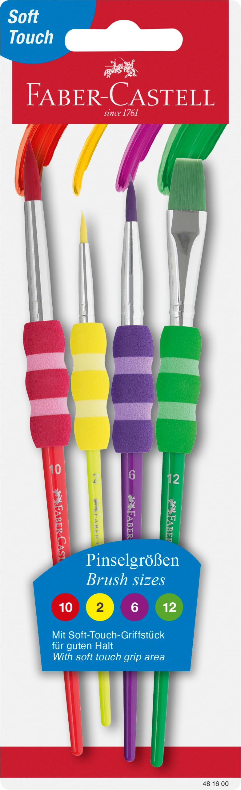 Pinceles FC Grip Blister x 4 181600