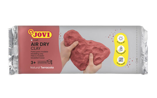 PASTA PARA MODELAR JOVI 1000G TERRACOTA N02000089