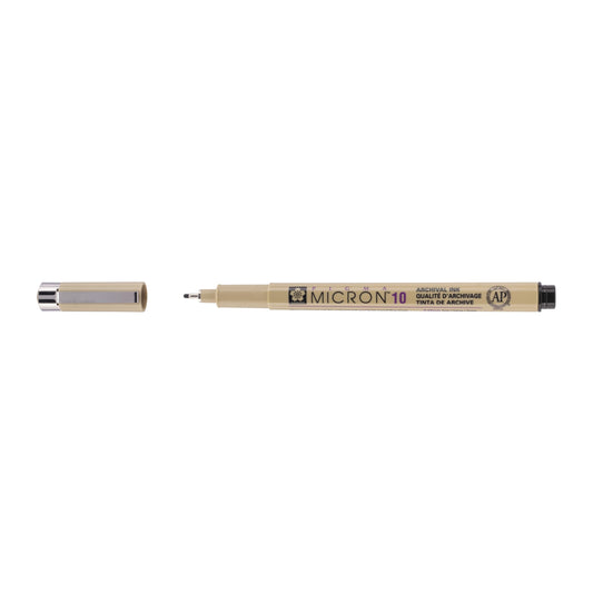ESTILOGRAFO SAKURA PIGMA 10 (.6 MM) NEGRO 28844