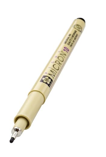 ESTILOGRAFO SAKURA PIGMA 10 (.6 MM) NEGRO 28844