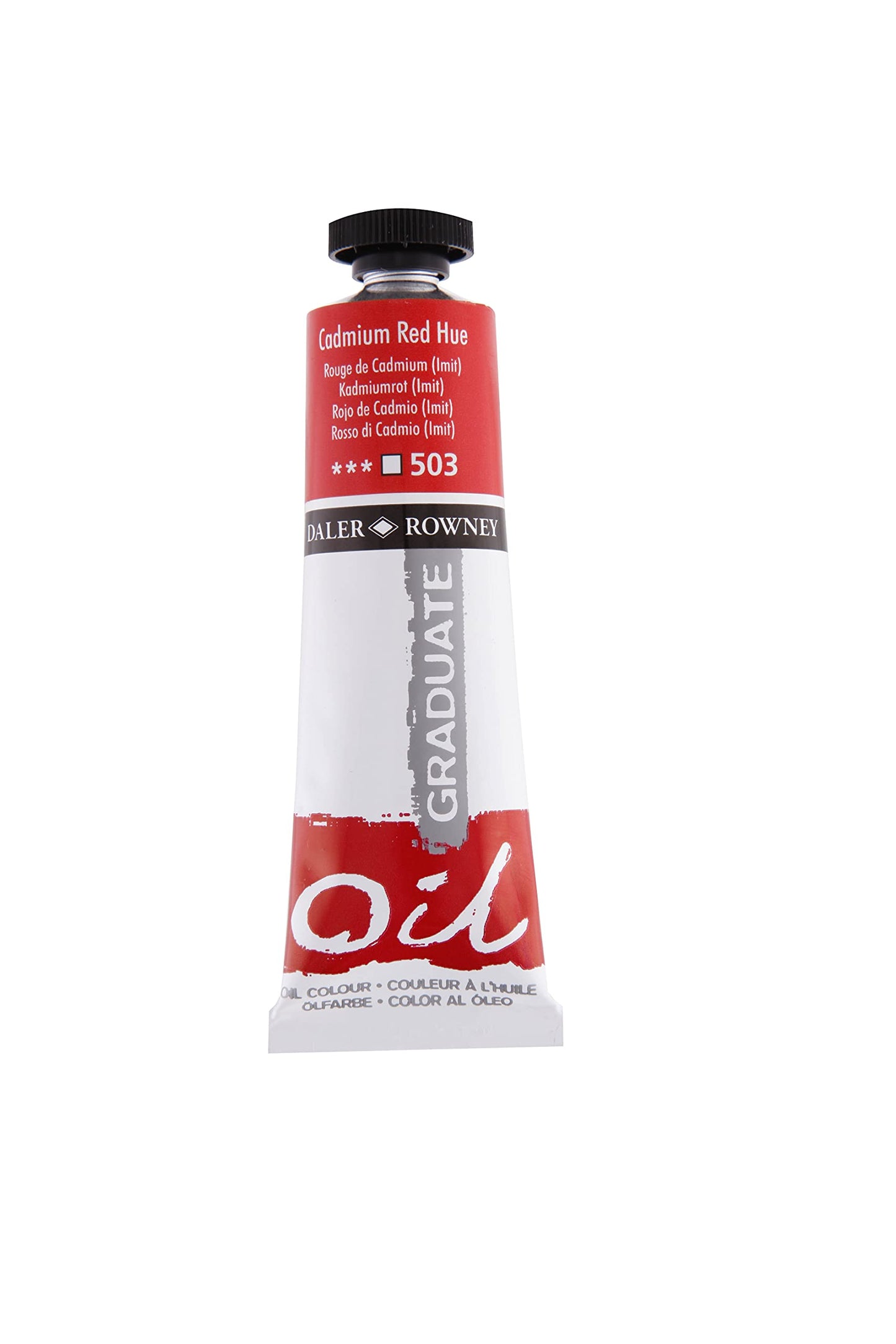 PINTURA AL OLEO GRAD OIL 38ML CAD RED HUE 58273
