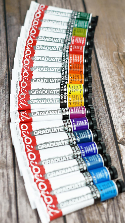 PINTURA AL OLEO GRAD OIL 38ML CAD RED HUE 58273