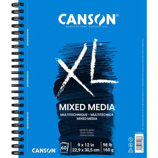 ALBUN CANSON XL MIX MEDIA 22.9 X 30.5 60HJ 160G 57516