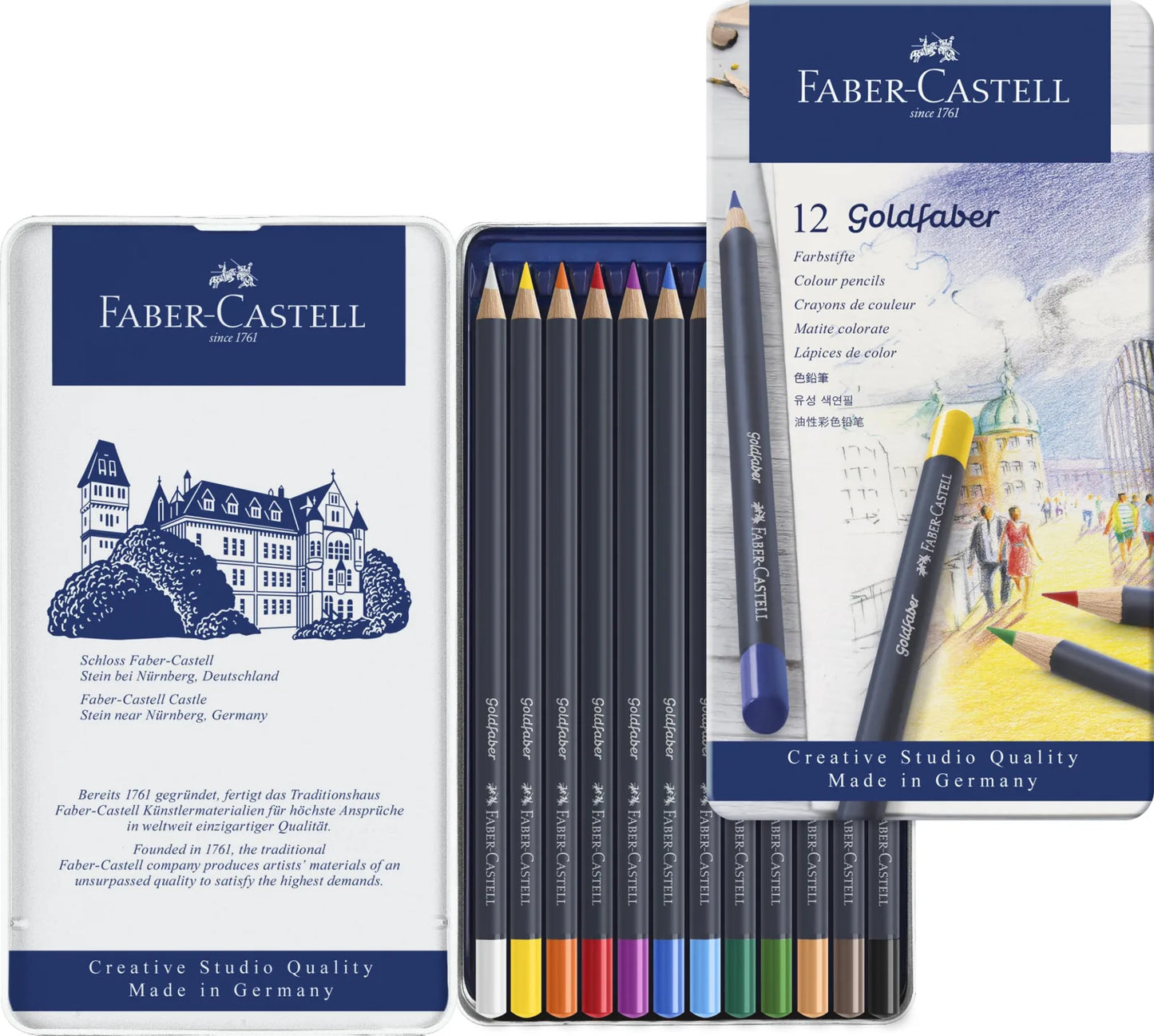 LAPIZ COLOR FC GOLDFABER X 12 114712