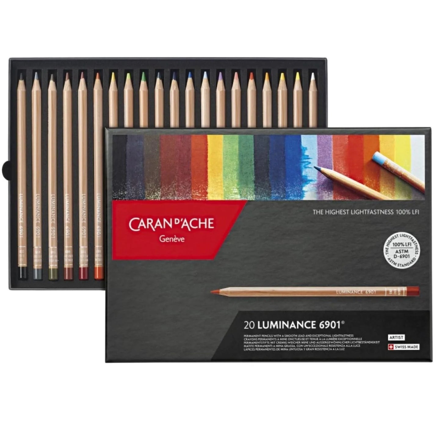 LAPICES DE COLOR CARAN`D ARCHE LUMINANCE EST C20 73-6901.720