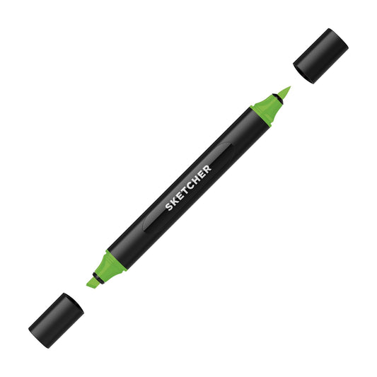 MARCADOR MOLOTOW SKETCHER P. BRUSH-CINCEL VERDE PASTO 29095