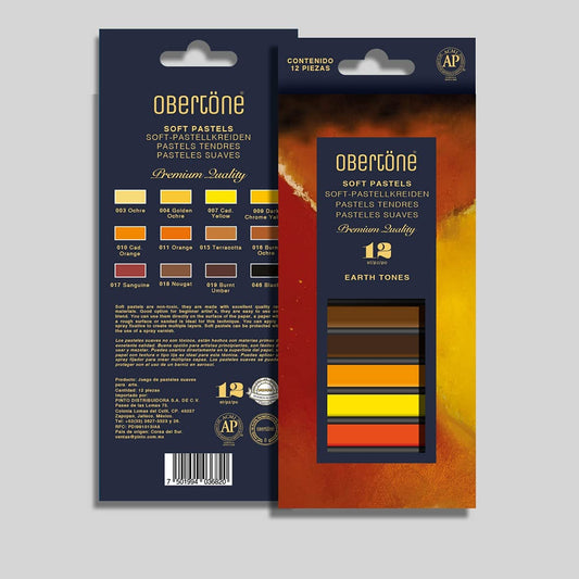 PASTEL SUAVE OBERTONE EARTH TONES  SET 12 PREMIUM QUALITY 972613